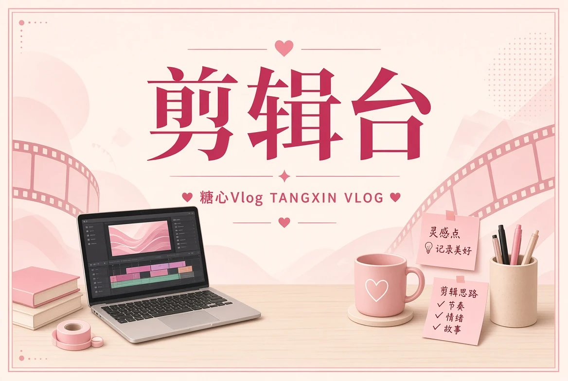 剪辑台影像创作主题